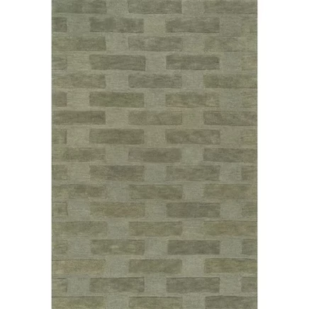Ковёр nuLOOM Remy Crosshatch, 122×183 см, оливковый