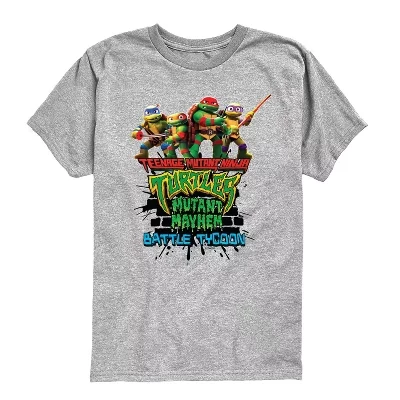 Футболка с коротким рукавом и графическим рисунком Battle Tycoon Group athletic heather