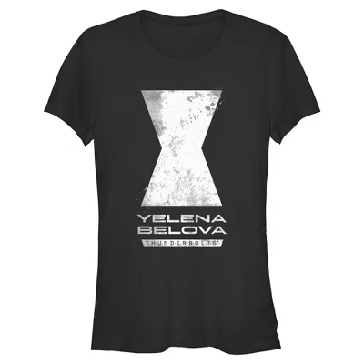Женская футболка Marvel Yelena Belova, черная