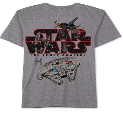 Мужская футболка с рисунком The Force Awakens