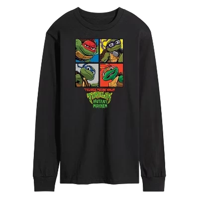 Мужская футболка Teenage Mutant Ninja Turtles «Mutant Mayhem», черная