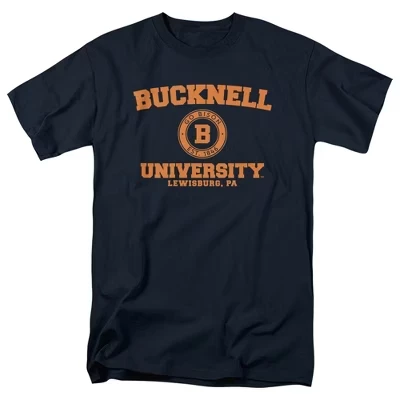 Мужская футболка с официальным логотипом Bucknell University Circle