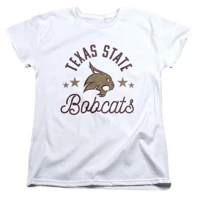 Женская футболка NCAA Texas State Bobcats, белая