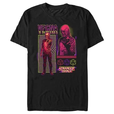 Мужская футболка Vecna Evil Villain черного цвета