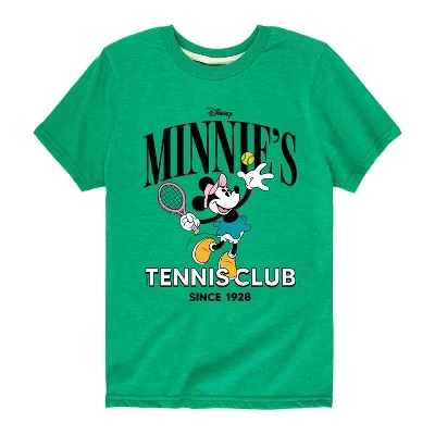 Футболка Minnie's Tennis Club с коротким рукавом и рисунком зеленого цвета