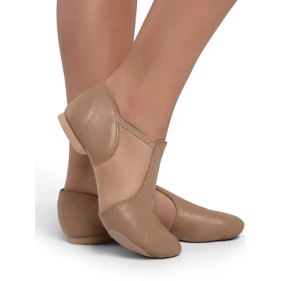 Детские джазовки Capezio E-Series безшнуровые, карамельные