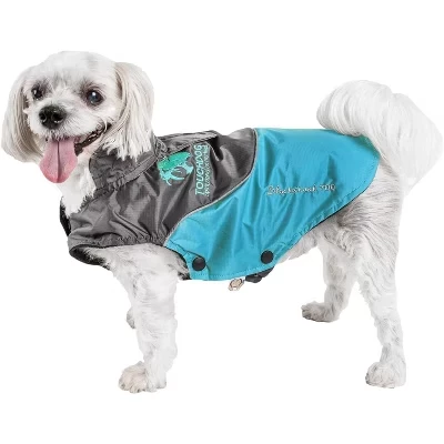 Пальто для собак Touchdog Subzero-Storm водонепроницаемое, синее