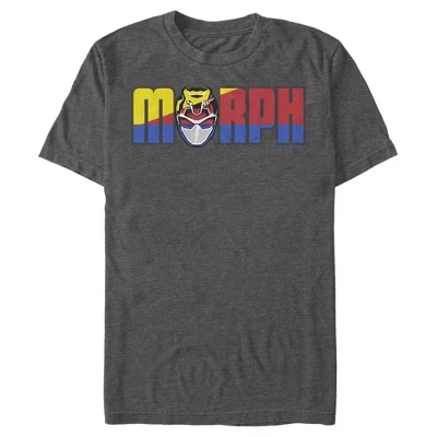 Мужская футболка с надписью Morph Color charcoal