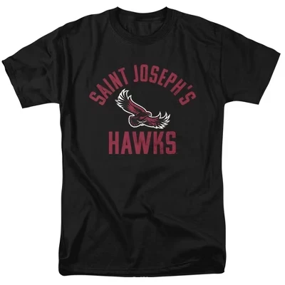 Мужская футболка Saint Joseph's Hawks, черная