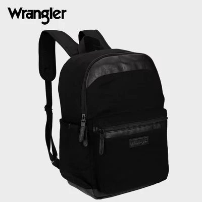 Унисекс рюкзак Wrangler Powell для ноутбука, черный