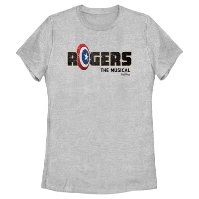 Женская футболка Hawkeye Rogers The Musical от athletic heather