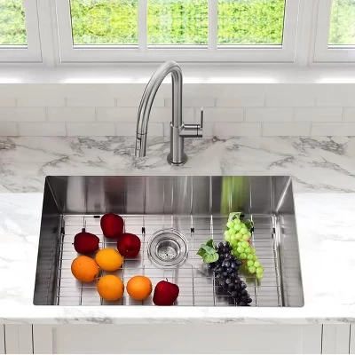 Кухонная мойка CuisinSmart Modern 91×46×25 см, нержавеющая, одна чаша