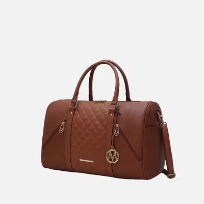Женская дорожная сумка MKF Collection Allegra, коричневая