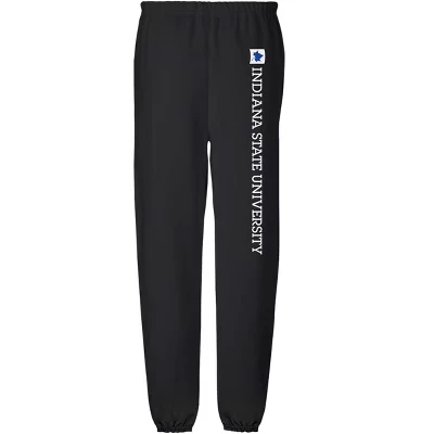 Мужские джоггеры Indiana State University NCAA, черные