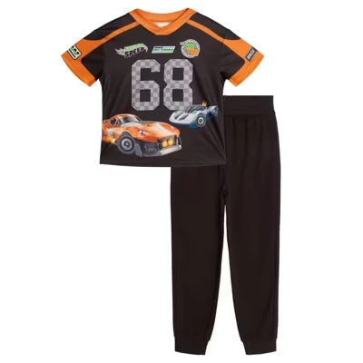 Комплект для малышей Hot Wheels, футболка и джоггеры