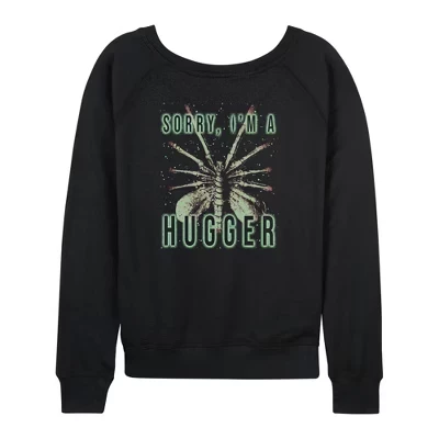 Женский лонгслив Alien Hugger, черный