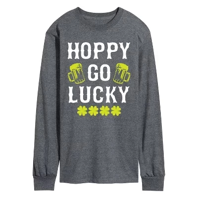Мужской лонгслив Instant Message Hoppy Go Lucky, графитовый