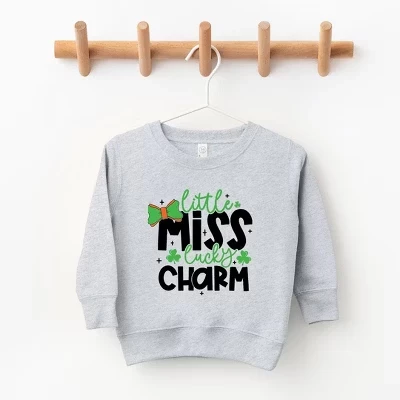 Детский свитшот The Juniper Shop Lucky Charm, серый