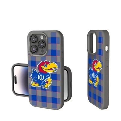 Чехол для мобильного телефона NCAA Big 12 Universities в клетку Soft Touch для Apple iPhone kansas jayhawks
