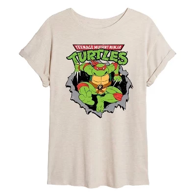 Женская футболка Raphael Breaking Through Shirt Оверсайз с графическим рисунком birch