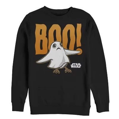 Мужская толстовка The Last Jedi Halloween Porg Ghost черный