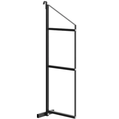Кронштейн полок для контейнера COZONY 3‑ур., 22″×60″, 499 кг, черный
