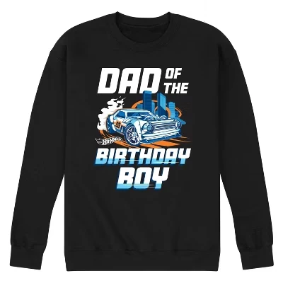 Мужской свитшот Hot Wheels «Dad Of Birthday Boy», черный