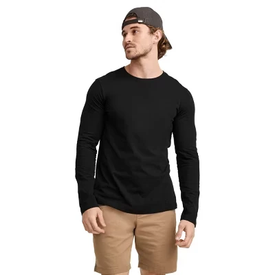 Мужская футболка Jockey Made2Fit с длинным рукавом, черная
