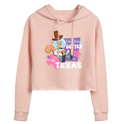 Женское худи SpongeBob Texas, синее