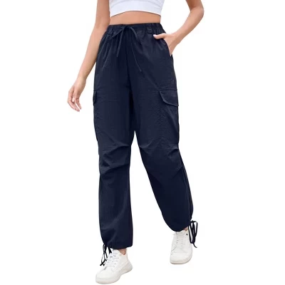 Женские брюки-карго Yesfashion, синие