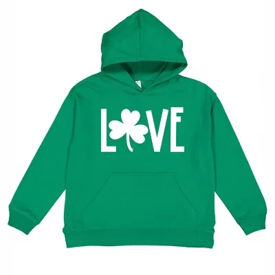 Молодежная толстовка с капюшоном Love Clover kelly