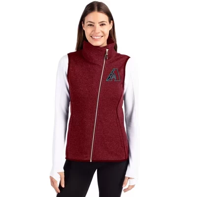 Женский жилет Cutter & Buck Mainsail D-backs, красный