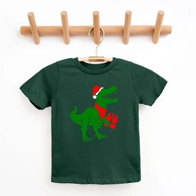 Молодежная футболка с коротким рукавом Dino Present forest