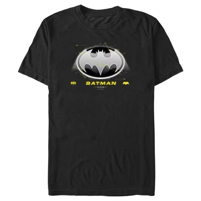 Мужская футболка DC Comics Флэш и Бэтмен, черная