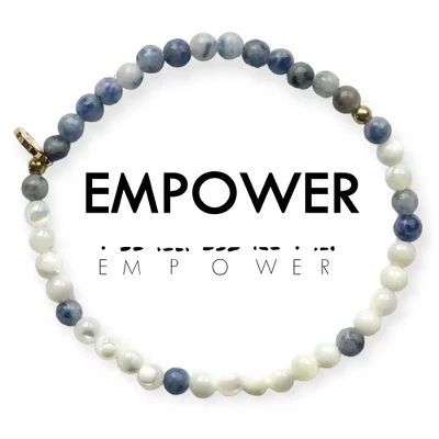 Браслет Ethic Goods Empower, лазурит и перламутр