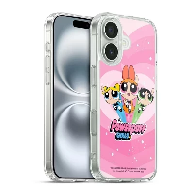 Мягкий гелевый чехол Powerpuff Girls Graphics для Apple iPhone 16 и MagSafe group