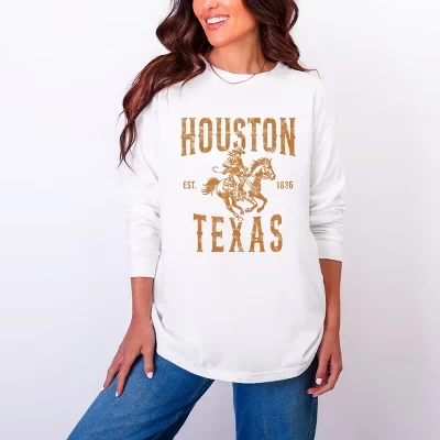 Женский лонгслив Simply Sage Market Houston, белый