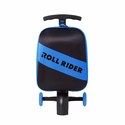 Детский чемодан-самокат Roll Rider, синий
