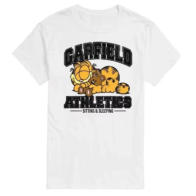 Мужская футболка Garfield «Сонная атлетика», оранжевая