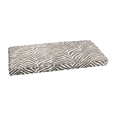 Внутренняя/наружная шнуровая подушка для скамьи Серая Zebra