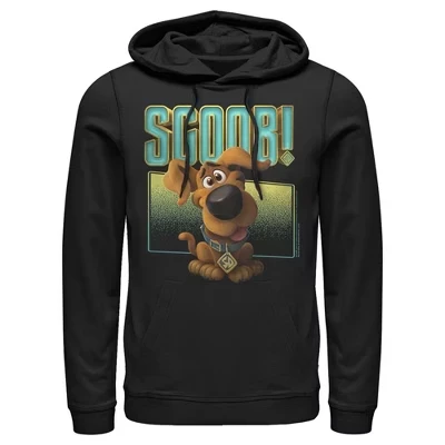 Мужское худи Scooby Doo Puppy Frame, черное