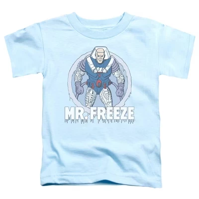 Футболка DC Mr Freeze для маленьких мальчиков светло-голубого цвета