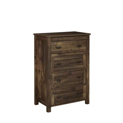 Комод Ameriwood Home Farmington с 4 ящиками, коричневый