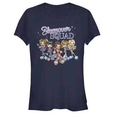 Женская футболка Bratz Sleepover Squad, синяя