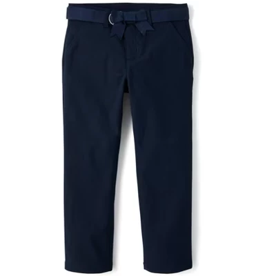 Детские брюки для девочек Gymboree Quick Dry Chino, синие