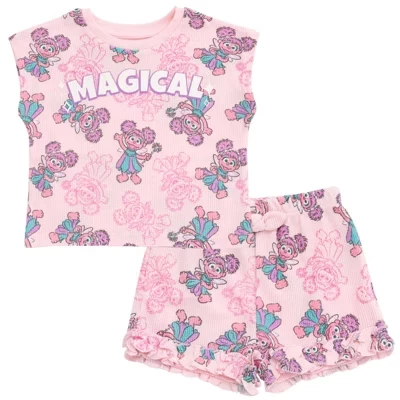 Детский комплект Sesame Street Abby Cadabby, розовый