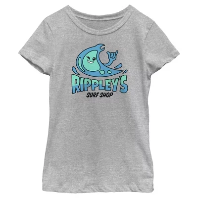 Женская футболка Rippley's Surf Shop athletic heather