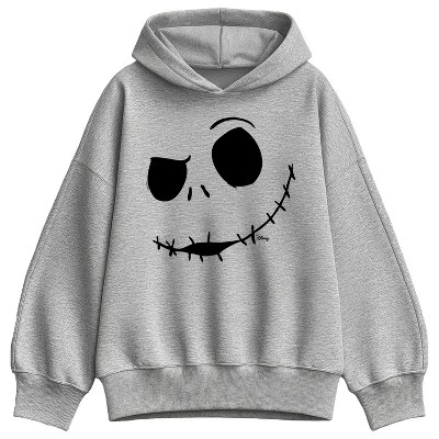 Женская толстовка с капюшоном из флиса Jack Face Oversize athletic heather