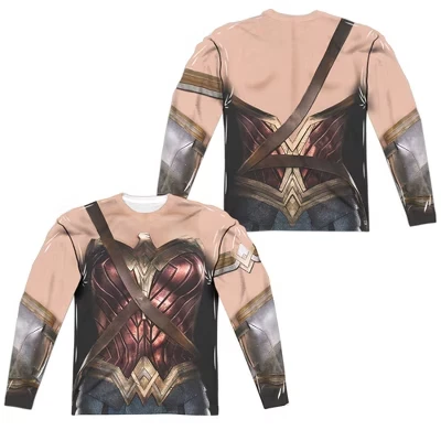 Мужская костюмная футболка Justice League Wonder Woman, белая