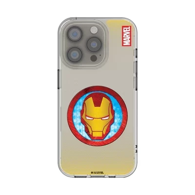 Прозрачный чехол для мобильного телефона Marvel Avengers Grid Clear для Apple iPhone iron man